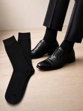 Obrázek z CTT PONOŽKY BASIC ZAPPA ČERNÁ 39/41 